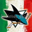 San Jose Sharks Flag 3x5FT banner 150X90CM 100D Polyester brass grommets