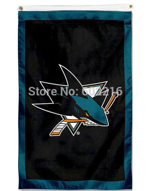 San Jose Sharks Flag 3FTX 5FT