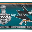 San Jose Sharks 2016 Western Conference Champions Flag 3x5FT