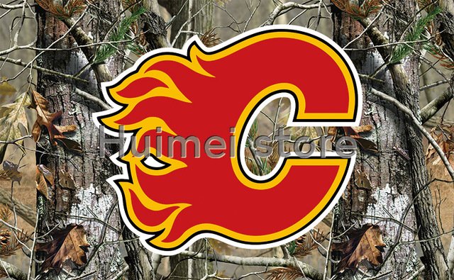 Calgary Flames Flag 3ft x 5ft Polyester Banner Calgary Flames banner