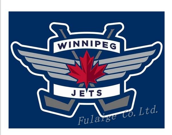 Winnipeg Jets Flag 3ft x 5ft Polyester  Banner Winnipeg Jets Flying