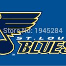 St. Louis Blues Flag Banner 003 New 3x5ft 90x150cm Polyester 9647,free shipping