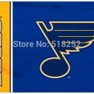 St. Louis Blues Flag 3x5 FT 150X90CM Banner 100D Polyester flag 1121, free ship