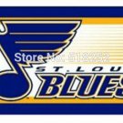 St. Louis Blues with modified Flag Polyester 150X90CM  3x5FT Banner