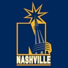 Nashville Predators Flag with Blue Background 3x5ft (about 90x150cm)