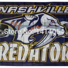 Nashville Predators with modified  3X5FT Banner 100D Polyester custome009