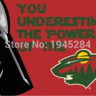 Minnesota Wild Star Wars Flag Banner New 3x5ft 90x150cm Polyester 9646