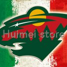Minnesota Wild Flag 3x5FT banner 150X90CM 100D Polyester brass grommets custom