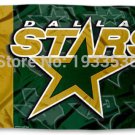Dallas Stars Flag Tailgating Flag 3' x 5' Fan Flag Banner brass metal holes