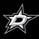 Dallas Stars custom flag 3ftx5ft polyester white sleeve with 2 Metal Grommets