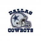 3x5ft Dallas Cowboys flag with grey helmet blue star and white background custom