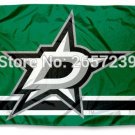 Dallas Stars logo column Flag 3x5FT banner150X90CM 100D Polyester