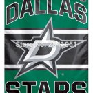 Dallas Stars Outdoor Indoor Garden Team Hockey House Flag 3X5 ft Custom Any