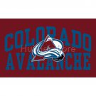 3X5FT Colorado Avalanche Flag Hockey Premium Team Custom Sport 100D