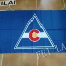 Colorado Avalanche flag 3ftx5ft Banner 100D Polyester Flag metal Grommets