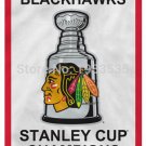 Chicago Blackhawks 2013  Stanley Cup Champions 3x5 Vertical Banner Flag