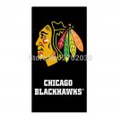 Black Chicago Blackhawks Flag Hanging Banner Ice  Flag Super Champions 3ft X 5ft