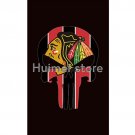 Chicago Blackhawks USA Team skull Logo Hockey Flag 3X5FT skull USA