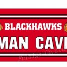 Chicago Blackhawks Man Cave Flag 3ft x 5ft Polyester Banner