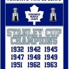 Toronto Maple Leafs flag 3ftx5ft Banner 100D Polyester Flag metal Grommets