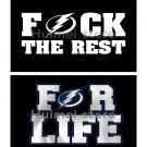3ftx5ft Banner 100D Polyester Flag metal Grommets Tampa Bay Lightning flag