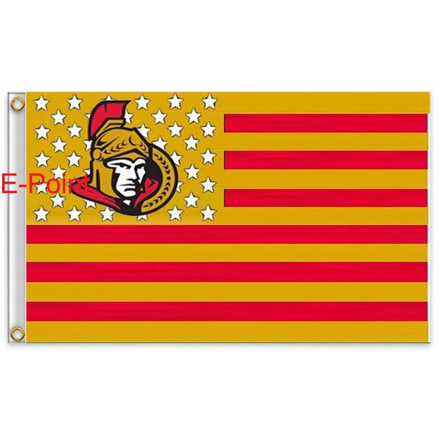 Ottawa Senators 3ft x 5ft (90cm*150cm) Polyester flag