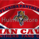Florida Panthers Flag  3ft x 5ft Polyester MAN CAVE Style Banner