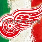 Detroit Red Wings Flag 3x5FT banner  100D Polyester brass grommets custom flag