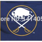 Buffalo Sabres column with modified Flag 3X5 FT Polyester flag brass grommets