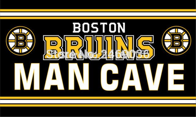 boston bruins man cave flag 3x5 ft