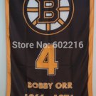 Boston Bruins Flag hot sell goods 3x5 FT 150X90CM Banner brass metal holes BB10