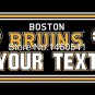 Boston Bruins Custom Your Text Flag 3ft x 5ft Polyester  Team Banner Flying
