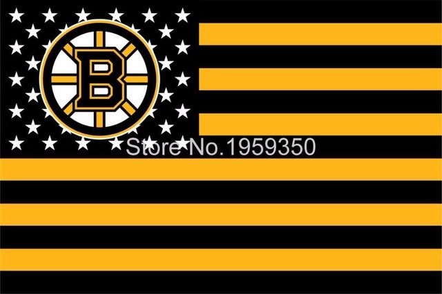 Boston Bruins Flag 3FT x5 FT 150X90CM Banner 100D Polyester  flag