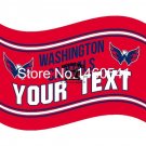 Washington Capitals Your Text Flag 3ft x 5ft Polyester Banner Flyin