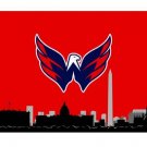 Washington Capitals skyline 3ftx5ft Banner 100D Polyester Flag 2 metal Grommets