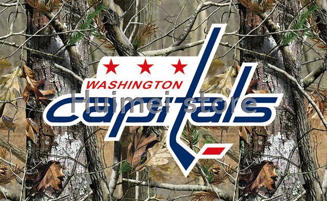 Washington Capitals flags 90x150cm polyester digital print Camouflage flag