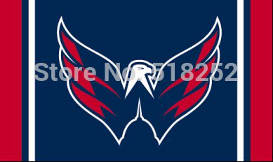 Washington Capitals Column Flag 3x5 FT  Banner 100D Polyester Custom flag