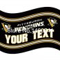 Pittsburgh Penguins Your Text Flag 3ft x 5ft Polyester