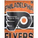 Philadelphia Flyers Team and Logo Large Outdoor Flag 3FTX 5FT