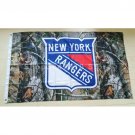 New York Rangers Camouflage Style Flag 3x5FT banner 150X90CM 100D Polyester