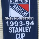 New York Rangers 1993-94 Stanley Cup Champs American Outdoor Indoor  Flag 3X5 ft