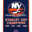 3 Color New York Islanders Outdoor Indoor Garden Team Hockey House Flag 3X5 ft