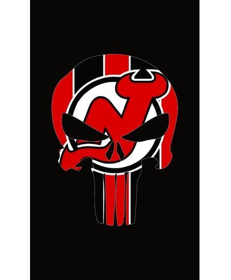 New Jersey Devils skull flag 3x5ft flag polyester flag with 2 Metal Grommets