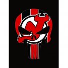 New Jersey Devils skull flag 3x5ft flag polyester flag with 2 Metal Grommets