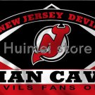 New Jersey Devils Flag 3 x 5ft MAN CAVE Style Banner digital print custom large