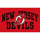 3X5FT New Jersey Devils Flag Hockey Premium Team Custom Sport 100D Polyester