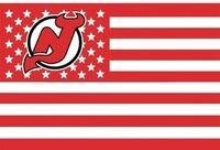 New Jerseys Devils USA star stripe  Premium Team Hockey Flag 3X5FT