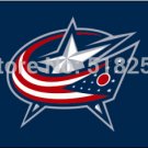 Columbus Blue Jackets Column Flag 3x5 FT  Banner 100D Polyester Custom flag