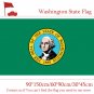 3*5ft Washington State Flag 30*45cm Car Flag 90*150cm 60*90cm High-quality