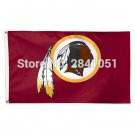 Washington Redskins Allegiance Team American Outdoor Indoor College Flag 3X5ft